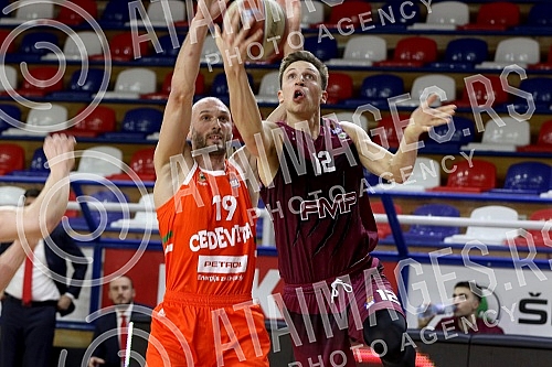 ABA League, 18th round FMP vs Cedevita Olimpija (Slovenia) held in FMP hall.18 kolo ABA lige izmedju KK FMP i KK Cedevita Olimpija odigrana u hali FMP.
