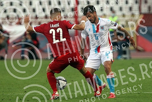 The match of the fourth round of Group A qualification for the 2022 World Cup between the football teams of Serbia and Luxembourg was played at the Rajko Mitic Stadium.Utakmica cetvrtog kola grupe A kvalifikacija za Svetsko prvenstvo 2022. godine i