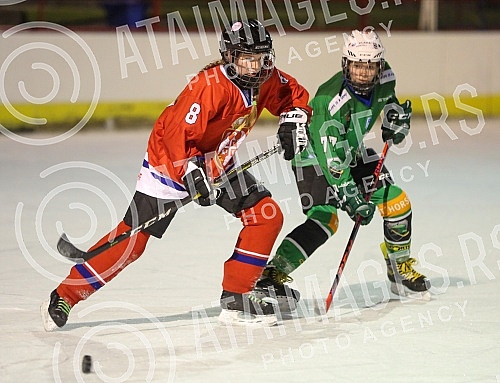 The match of the women's hockey team Serbian girls against Ljubljana's Olimpija was played as part of preparations for the historic, first appearance at the IIHF World Championship III Division B Group, which will be held in Belgrade in March.
Utak The match of the women's hockey team Serbian girls against Ljubljana's Olimpija was played as part of preparations for the historic, first appearance at the IIHF World Championship III Division B Group, which will be held in Belgrade in March.
Utak