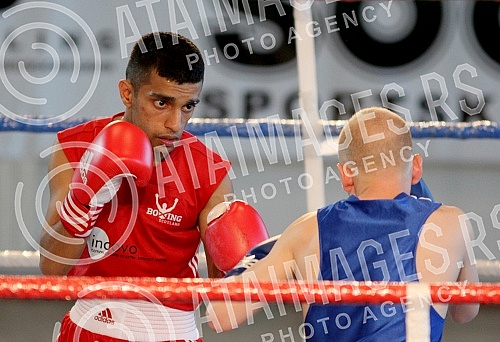 Finale 53. Beogradskog pobednika (Final bout of 53rd Belgrade Winner) u amaterskom - olimpijskom boks odran u Hali Pinki.