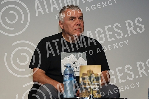 The promotion of the first novel by the famous Slovenian singer-songwriter Zoran Predin 