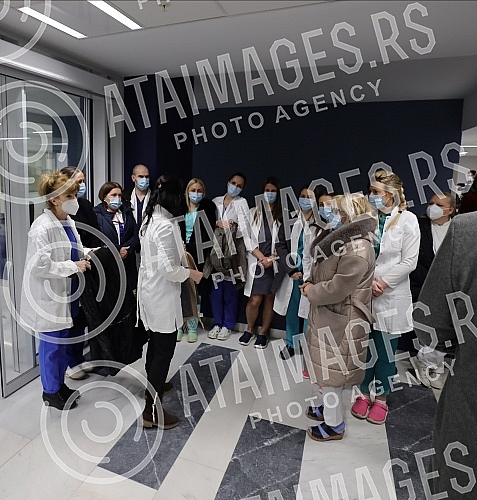 The President of the Republic of Serbia, Aleksandar Vucic, attended the opening of the new Clinical Center of Serbia after the completion of the first phase of works.Predsednik Republike Srbije Aleksandar Vucic prisustvovao je otvaranju novog Klini