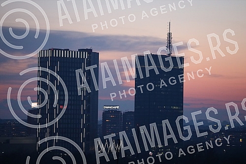 View of Belgrade during the first day of the weekend in which, according to the decision of the Government of Serbia from Friday at 21.00 to Monday at 06.00 in Serbia can only work grocery stores, some service activities (tailor, glass cutter, carpen