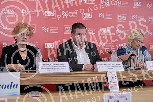 The Association of Families of Kidnapped and Missing Persons in Kosovo and Metohija organized a conference to mark 21 years of the Association's work and 23 years since the first abductions of health workers. Udruzenje porodica kidnapovanih i nesta