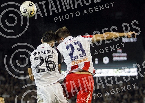 The match of the ninth round of the Linglong Tire Super League of Serbia between FK Partizan and FK Crvena zvezda was played at the Partizan stadium.Utakmica devetog  kola Linglong Tire Super liga Srbije izmedju FK Partizan i FK Crvena zvezda odigr