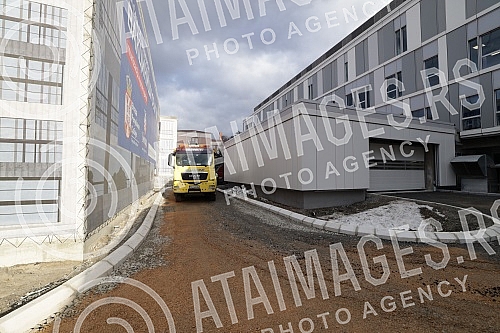 The works on the new Clinical Center of Serbia in Belgrade and its surroundings are coming to an end.Radovi na novom Klinickom centru Srbije u Beogradu i njegovoj okolini se privode kraju.