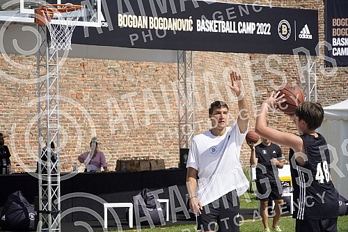 The sixth basketball camp of Bogdan Bogdanovic under the slogan 