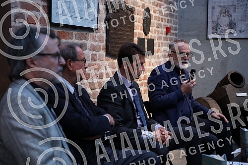 On the long day of the Danube Fest art festival, held at the Nebojsa Tower in the Lower Town of Kalemegdan, a promotion of the book On the long day of the Danube Fest art festival, held at the Nebojsa Tower in the Lower Town of Kalemegdan, a promotion of the book