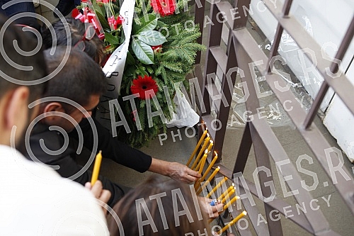 Lawyers protest against the disputed positions of the Supreme Court of Cassation (SCC) regarding the costs of processing bank loans and collecting insurance premiums.Protest advokata zbog spornih stavova Vrhovnog kasacionog suda (VKS) u vezi sa sa 