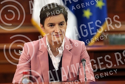 The Prime Minister of the Republic of Serbia, Ana Brnabic, met with the Deputy Assistant Secretary for European and Eurasian Affairs and the Special Envoy of the United States of America for the Western Balkans, Gabriel Escobar.
Predsednica Vlade Re The Prime Minister of the Republic of Serbia, Ana Brnabic, met with the Deputy Assistant Secretary for European and Eurasian Affairs and the Special Envoy of the United States of America for the Western Balkans, Gabriel Escobar.
Predsednica Vlade Re