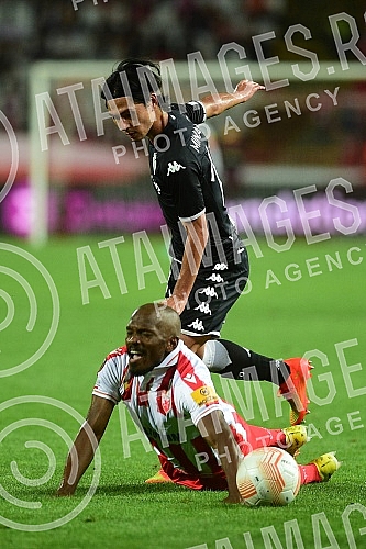The match of the first round of the Europa League group stage between FC Crvena Zvezda and FC Monaco was played at the Rajko Mitic stadium.Utakmica prvog kola grupne faze Lige Evrope izmedju FK Crvena zvezda i FK Monako odigrana je na stadion Rajko