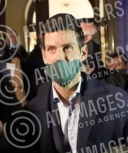 As of today, March 8, Novak Djokovic is officially the best tennis player in the world of all time, and in honor of that, a projection of footage with his best moves in his career so far will be shown on the facade of the Belgrade City Assembly build