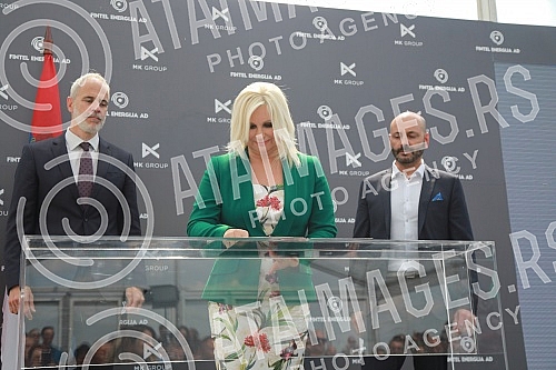 Start of works on the wind farm 