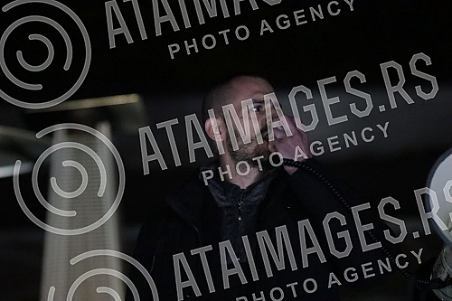 A gathering of several non-governmental organizations, opposition parties and citizens gathered on Cvetni trg for the 