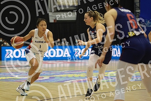The first match of Group A in the FIBA Women's Basketball World Cup 2022 Qualifying Tournament between the national teams of Australia and Brazil was played in the Ranko Zeravica hall.Druga utakmica Grupe A na kvalifikacionom turniru za Svetsko prv