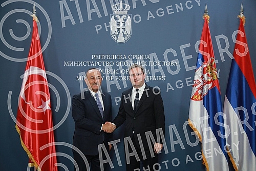 Serbian Foreign Minister Nikola Selakovic met with Turkish Foreign Minister Mevlut Cavusoglu.Ministar spoljnih poslova Srbije Nikola Selakovic sastao se sa ministrom spoljnih poslova Turske Mevlutom Cavusogluom. 