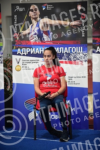 On the occasion of the historic success of our national team this year and the winning of 16 medals at international competitions, the Serbian Athletics Federation held a press conference in the Athletic Hall in Banjica.Povodom istorijskog uspeha n