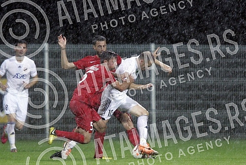 Utakmica drugog kola kvalifikacija za Ligu evrope izmedju FK Cukaricki i SV Grodig (Austria) na stadionu FK ukaricki na Banovom brdu