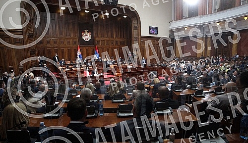 The fifth special session of the National Assembly of the Republic of Serbia, on whose agenda was the Report on the work of the Office for Kosovo and Metohija (in the period from May 2019 to June 2021) submitted by the Government and the Report on th