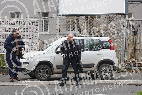 The lawyers of the accused Zoran Bastovanovic are coming to the Special Court in the case of 