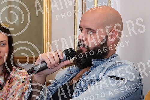 A press conference on the occasion of the announcement of the premiere of Djordje Kosic's play 