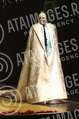 The premiere of the play 