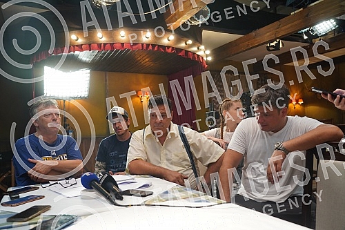 In the studio in Simanovci, the filming of the third season of the TV series 