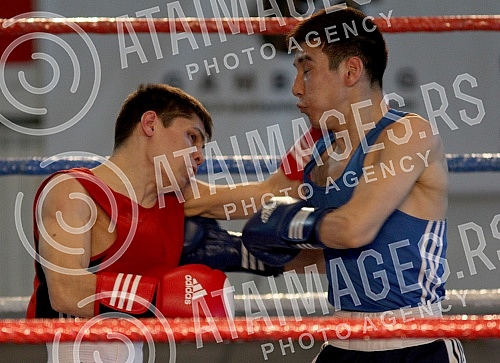 Finale 53. Beogradskog pobednika (Final bout of 53rd Belgrade Winner) u amaterskom - olimpijskom boks odran u Hali Pinki.