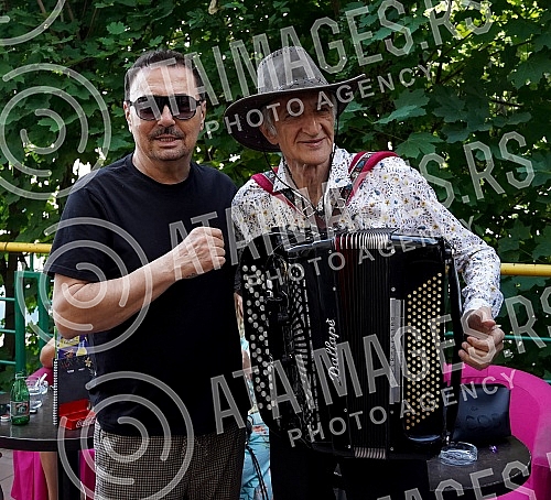 Promotion of the new video of accordionist Mirko Kodic 