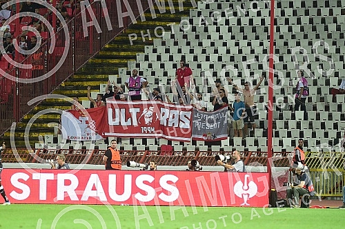 The match of the first round of the Europa League group stage between FC Crvena Zvezda and FC Monaco was played at the Rajko Mitic stadium.Utakmica prvog kola grupne faze Lige Evrope izmedju FK Crvena zvezda i FK Monako odigrana je na stadion Rajko
