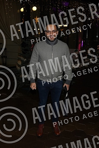 Singer Katarina Grujic and football player Marko Gobeljic became the parents of daughter Katja yesterday, and on that happy occasion, a celebration was held tonight at the Topciderac restaurant.