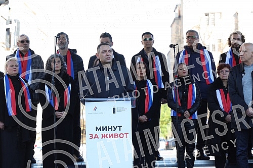 The World Day of Remembrance for the Victims of Traffic Accidents was marked today on the Republic Square in Belgrade with a special program, after which 492 white balloons were symbolically released into the sky in memory of the same number of peopl The World Day of Remembrance for the Victims of Traffic Accidents was marked today on the Republic Square in Belgrade with a special program, after which 492 white balloons were symbolically released into the sky in memory of the same number of peopl
