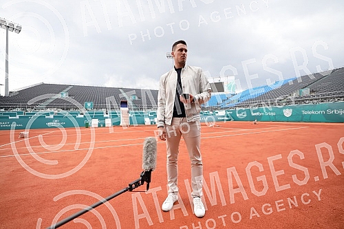 A tour of the Novak Tennis Center, where preparations are underway for the SERBIA OPEN 2022 tournament.Obilazak terena Teniskog centra Novak na kome teku pripreme za turnir SERBIA OPEN 2022.