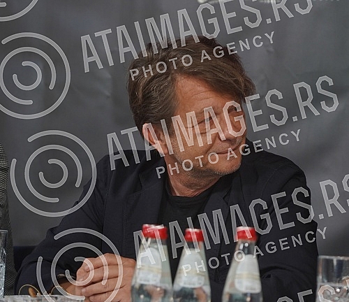 A press conference after the press screening of the film 