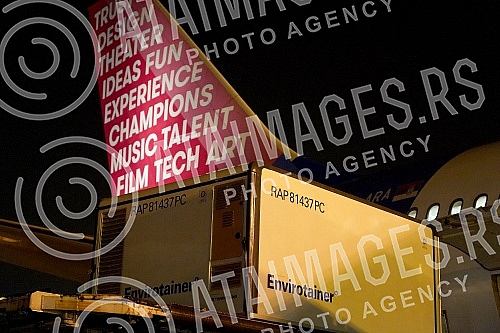 The Prime Minister of the Republic of Serbia, Ana Brnabic, and the Ambassador of the People's Republic of China to Serbia, Chen Bo, welcomed a plane with a new contingent of Sinofarm vaccines at the