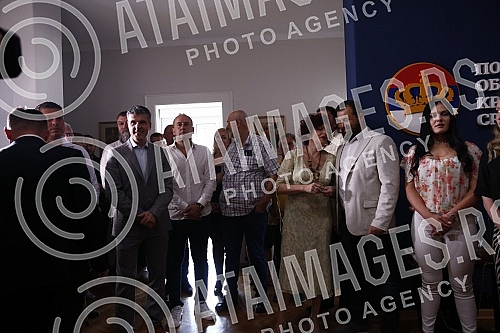 The movement for the renewal of the Kingdom of Serbia by Vojislav Mihailovic marked the party's Patron saint day - Vidovdan.Pokret obnove Kraljevine Srbije Vojislava Mihailovica obelezio je stranacku Slavu - Vidovdan