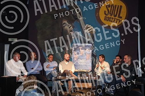 On the occasion of the premiere of the play Death and the Girl based on the play by Ariel Dorfman in the Bitef theater, a press conference was held in the Bitef club.Povodom premijere predstave Smrt i devojka prema drami Arijela Dorfmana u Bitef te