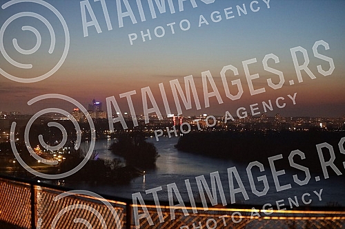 View of Belgrade during the first day of the weekend in which, according to the decision of the Government of Serbia from Friday at 21.00 to Monday at 06.00 in Serbia can only work grocery stores, some service activities (tailor, glass cutter, carpen