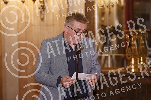 Solemn session of the Belgrade City Assembly at which representatives of the commissions for the City of Belgrade Award - Despot Stefan Lazarevic announced the decisions of the commissions on the winners for 2021 for achievements in nineteen differen