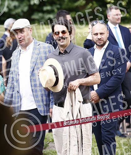 The British Embassy organized the celebration of the official birthday of Queen Elizabeth II, which is dedicated to the platinum jubilee this year.
Britanska ambasada organizovala je proslavu zvanicnog rodjendana kraljice Elizabete II, koja je ove g The British Embassy organized the celebration of the official birthday of Queen Elizabeth II, which is dedicated to the platinum jubilee this year.
Britanska ambasada organizovala je proslavu zvanicnog rodjendana kraljice Elizabete II, koja je ove g