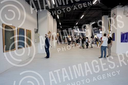 The collective exhibition of sculptures 