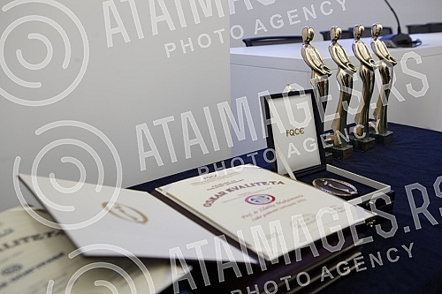 On the occasion of marking the World Quality Day and the European Quality Week in Serbia, the Serbian Chamber of Commerce held an annual award for business excellence - the Oscar of Quality.Povodom obelezavanja Svetskog dana kvaliteta i Evropske ne