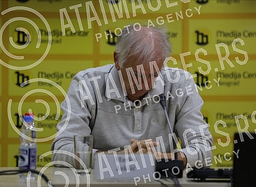 A press conference of the People's Movement of Serbs from Kosovo and Metohija Otadzbina was held at the Media Center on the occasion of the elections in Serbia on April 3.U Medija centru je odrzana konferencija za novinare Narodnog pokreta Srba sa 