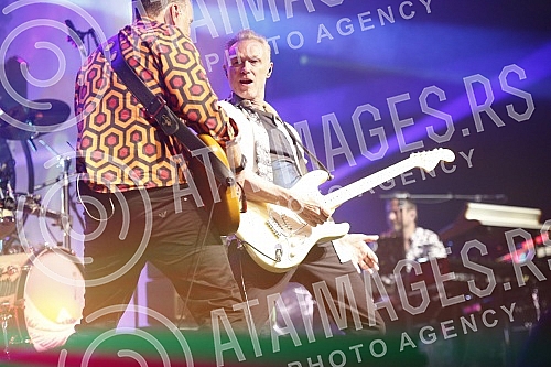 The concert of Nick Mason's Saucerful of Secrets, which performs music by Pink Floyd, was held at the Belexpo Center.Koncert sastava Nick Mason's Saucerful of Secrets, koji izvodi muziku Pink Floyda, odrzan je u Belexpo centru