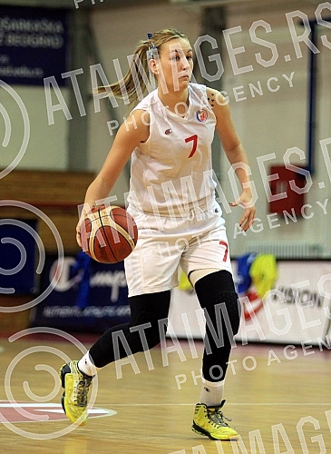 Utakmica 6. kola Prve Zenske Lige Srbije izmedju ZKK Crvena Zvezda i ZKK Student odigrana u hali Basket City. 