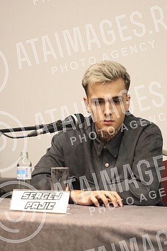 A press conference with well-known artists whose songs have millions of views on YouTube and TikTok Nucci, Sergej Pajic and Crni Cerak invited all artists, influencers and their fans to participate in #starfest and the public campaign against violenc A press conference with well-known artists whose songs have millions of views on YouTube and TikTok Nucci, Sergej Pajic and Crni Cerak invited all artists, influencers and their fans to participate in #starfest and the public campaign against violenc