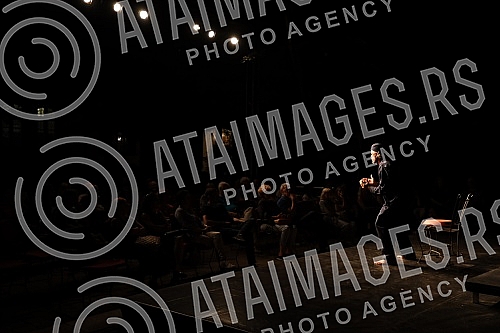 Serbian actor with a career in Hollywood, Zeljko Dimic or Jack Dimich, played his monodrama Serbian actor with a career in Hollywood, Zeljko Dimic or Jack Dimich, played his monodrama