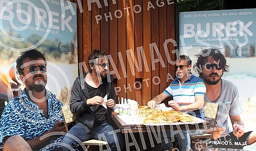 Gathering with the brothers Trifunovic - Sergei and Bane, which was organized at the restaurant 