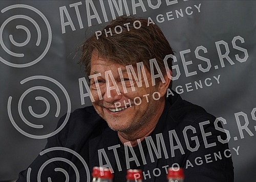 A press conference after the press screening of the film 