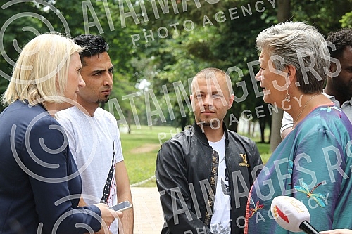Visit of Ylva Johansson, European Commissioner for Internal Affairs and Migration, to the reception center in Obrenovac and a tour of the reconstructed facilities within the complex.Poseta Ilve Johanson, evropske komesarke za unutrasnje poslove i m